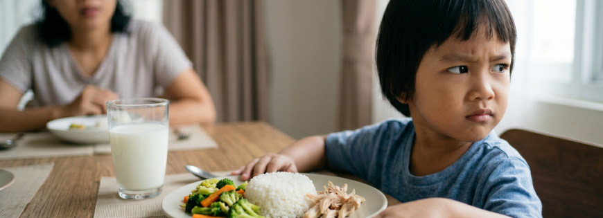 Ilustrasi Anak Menolak Makan